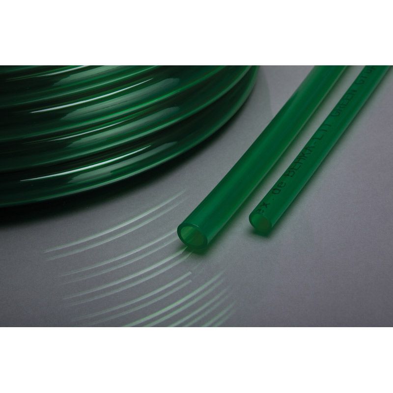 Hadice PVC bez opletu BM 4/6 mm zelená